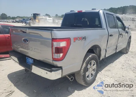 2022 Ford F150 Supercrew из США, поврежденный, VIN 1FTFW1ED7NFA40137